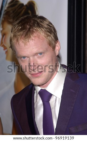 Actor PAUL BETTANY at the world premiere, in Beverly Hills, of his new movie romantic tennis comedy Wimbledon. September 13, 2004