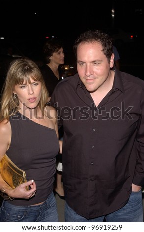 Actor JON FAVREAU at the world premiere, in Beverly Hills, of the new tennis romantic comedy Wimbledon. September 13, 2004