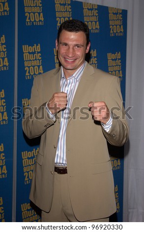 World boxing champion VITALI KLITCHKO at the 16th Annual World Music Awards at the Thomas and Mack Centre, Las Vegas. September15, 2004