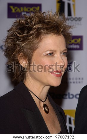 Actress ANNETTE BENING at the 8th Annual Hollywood Film Festival\'s Hollywood Awards at the Beverly Hills Hilton. October 18, 2004