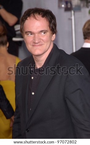 Jan 16, 2005; Beverly Hills, CA: Director QUENTIN TARANTINO at the 62nd Annual Golden Globe Awards at the Beverly Hilton Hotel.