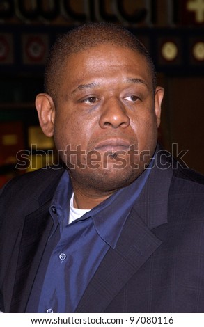 Feb 14, 2005; Los Angeles, CA: Actor FOREST WHITAKER at the world premiere of Be Cool, at the Grauman\'s Chinese Theatre, Hollywood.