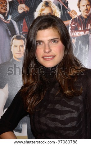 Feb 14, 2005; Los Angeles, CA: Actress LAKE BELL at the world premiere of Be Cool, at the Grauman\'s Chinese Theatre, Hollywood.