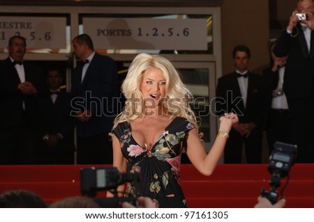 Actress/model VICTORIA SILVSTEDT at the screening of Woody Allen's Match Point at the 58th Annual Film Festival de Cannes. May 12, 2005 Cannes, France.  2005 Paul Smith / Featureflash