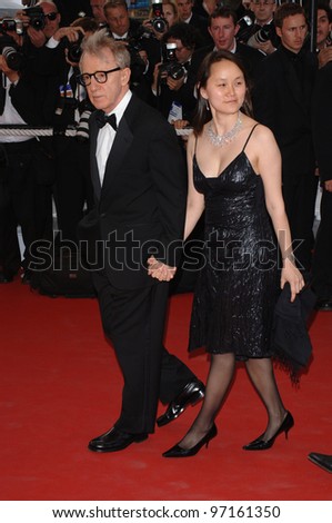 Director WOODY ALLEN & wife SOON-YI at the screening of Woody Allen\'s Match Point at the 58th Annual Film Festival de Cannes. May 12, 2005 Cannes, France.  2005 Paul Smith / Featureflash