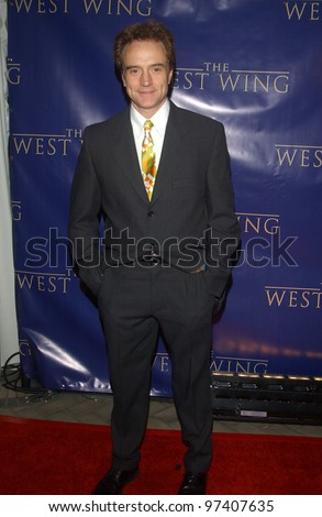 Actor BRADLEY WHITFORD at party in Los Angeles to celebrate to 100th episode of TV series The West Wing. November 1, 2003  Paul Smith / Featureflash