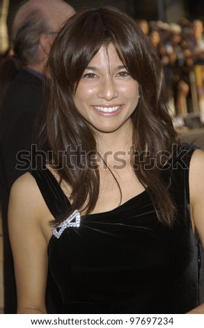 Actress MYA HAZEN at the world premiere of Lara Croft Tomb Raider: The Cradle of Life, at Grauman\'s Chinese Theatre, Hollywood. July 21, 2003  Paul Smith / Featureflash