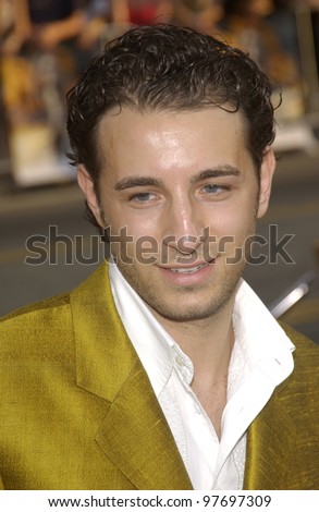 Actor FABIANO MARTELL at the world premiere of his new movie Lara Croft Tomb Raider: The Cradle of Life, at Grauman\'s Chinese Theatre, Hollywood. July 21, 2003  Paul Smith / Featureflash