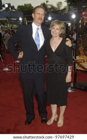 neill seabiscuit premiere actor angeles michael wife los movie his amp featureflash 2003 smith paul july shutterstock