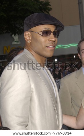Actor LL COOL J at the world premiere, in Los Angeles, of his new movie S.W.A.T. July 30, 2003  Paul Smith / Featureflash