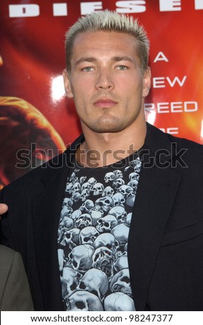 Actor PETR JAKL at the world premiere, in Los Angeles, of his new movie XXX (Triple-X). 05AUG2002.   Paul Smith / Featureflash