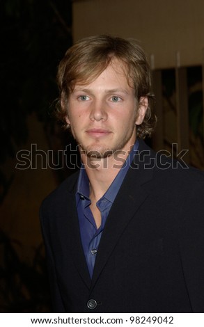Actor KIP PARDUE at the Los Angeles premiere of his new movie The Rules of Attraction. 03OCT2002.   Paul Smith / Featureflash