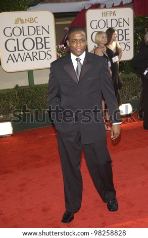 DULE HILL at the Golden Globe Awards at the Beverly Hills Hilton Hotel. 19JAN2003.  Paul Smith / Featureflash