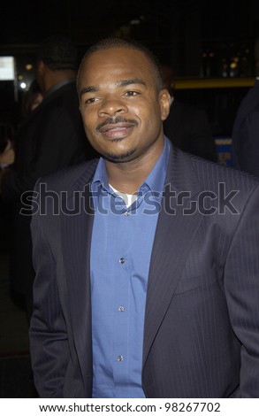 Director F. GARY GRAY at the world premiere, in Hollywood, of his new movie A Man Apart. April 1, 2003