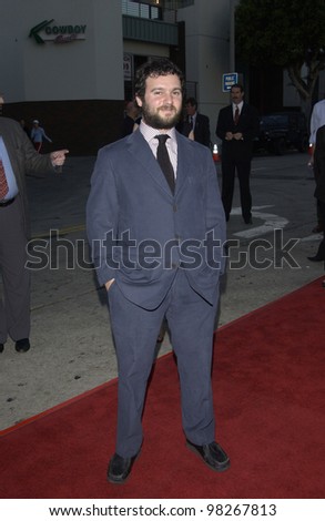 Writer JESSE WIGUTOW at the Los Angeles premiere of his movie It Runs In The Family. April 7, 2003