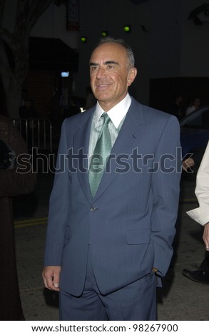 Attorney ROBERT SHAPIRO at the Los Angeles premiere of It Runs In The Family. April 7, 2003