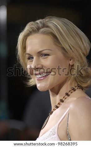 Actress JOSIE DAVIS at the Los Angeles premiere of Malibu\'s Most Wanted. April 10, 2003