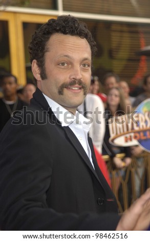 Actor VINCE VAUGHN at the world premiere of 2 Fast 2 Furious at the Universal Amphitheatre, Hollywood. June 3, 2003