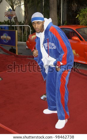Singer HOUSTON at the world premiere of 2 Fast 2 Furious at the Universal Amphitheatre, Hollywood. June 3, 2003