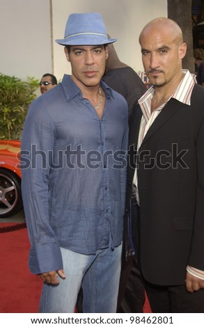 ROBERT SANCHEZ (left) & MATT GALLINI at the world premiere of 2 Fast 2 Furious at the Universal Amphitheatre, Hollywood. June 3, 2003