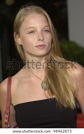 Actress RACHEL NICHOLS at the world premiere of 2 Fast 2 Furious at the Universal Amphitheatre, Hollywood. June 3, 2003