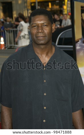 Actor DENNIS HAYSBERT at the world premiere of Lara Croft Tomb Raider: The Cradle of Life, at Grauman's Chinese Theatre, Hollywood. July 21, 2003  Paul Smith / Featureflash