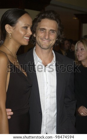 LAWRENCE BENDER & wife at the National Multiple Sclerosis Society\'s 29th Annual Dinner of Champions honoring Bob and Harvey Weinstein. Sept 25, 2003  Paul Smith / Featureflash