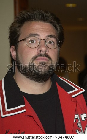Director KEVIN SMITH & wife at the National Multiple Sclerosis Society\'s 29th Annual Dinner of Champions honoring Bob and Harvey Weinstein. Sept 25, 2003  Paul Smith / Featureflash