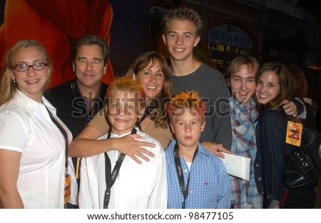 Actor BEAU BRIDGES & family at the Hollywood premiere for The Lion King Special Edition DVD. Oct 3, 2003  Paul Smith / Featureflash