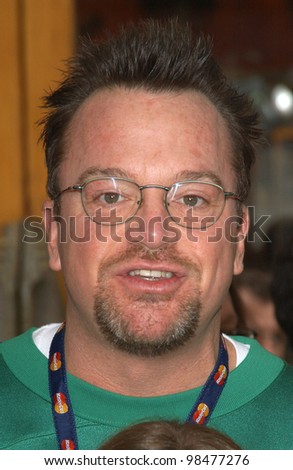 Actor TOM ARNOLD at the world premiere, in Hollywood, of Dr. Suess\' The Cat in the Hat. November 8, 2003  Paul Smith / Featureflash