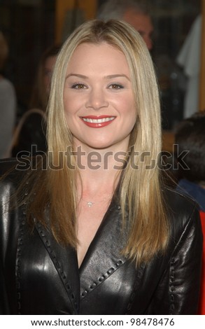 Actress LAUREN WOODLAND at the world premiere, in Hollywood, of Dr. Suess\' The Cat in the Hat. November 8, 2003  Paul Smith / Featureflash