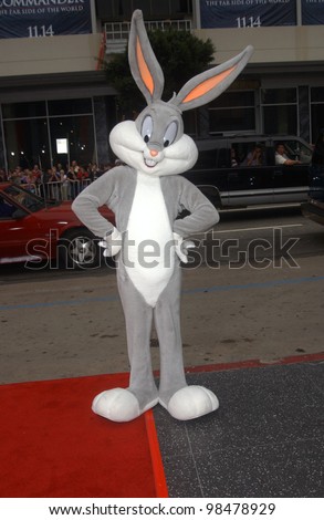 BUGS BUNNY at the world premiere, in Hollywood, of his new movie Looney Tunes Back in Action. November 9, 2003  Paul Smith / Featureflash