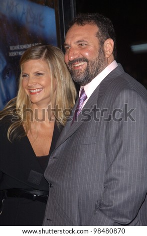 Producer JOEL SILVER & wife at the world premiere, in Los Angeles, of his new movie Gothika. November 13, 2003  Paul Smith / Featureflash