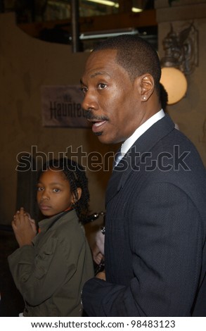 EDDIE MURPHY at the world premiere of his new movie The Haunted Mansion. November 23, 2003  Paul Smith / Featureflash