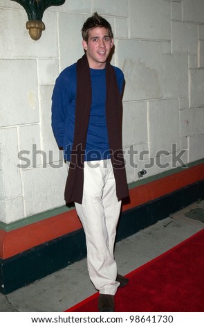 Actor ERIC SZMANDA at the world premiere of Get Over It, in Los Angeles. 08MAR2001.    Paul Smith/Featureflash