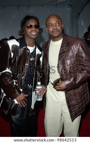 Singers K-CI & JOJO at the 15th Annual Soul Train Music Awards in Los Angeles. 28FEB2001.   Paul Smith/Featureflash