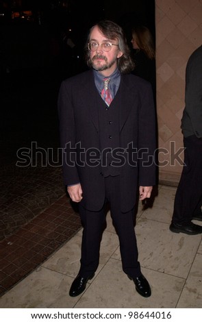 Chicken Run co-director PETER LORD at the Los Angeles Film Critics Awards in West Hollywood. 17JAN2001  Paul Smith/Featureflash