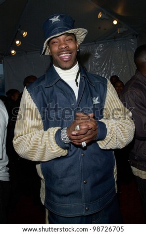 Singer BUSTA RHYMES at the 15th Annual Soul Train Music Awards in Los Angeles. 28FEB2001.   Paul Smith/Featureflash