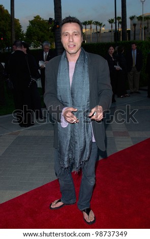 Actor MICHAEL WINCOTT at Hollywood premiere of his new movie Along Came A Spider. 02APR2001.    Paul Smith/Featureflash