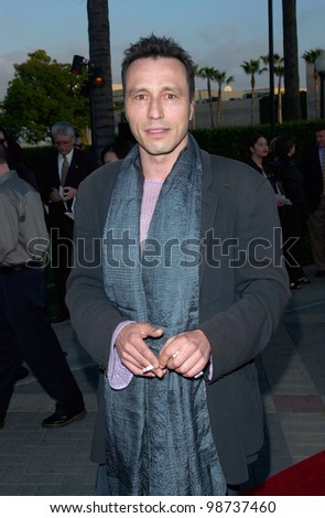 Actor MICHAEL WINCOTT at Hollywood premiere of his new movie Along Came A Spider. 02APR2001.    Paul Smith/Featureflash