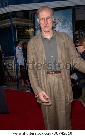 Actor JAMES CROMWELL at the world premiere, in Los Angeles, of Lara Croft: Tomb Raider. 11JUN2001.    Paul Smith/Featureflash