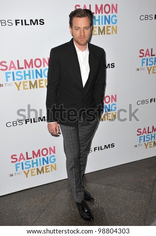 Ewan McGregor at the US premiere of his new movie \