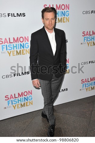 Ewan McGregor at the US premiere of his new movie \