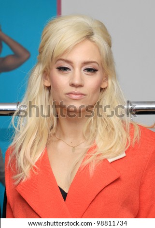 Kimberly Wyatt launches her new dance-inspired clothing line London 07/03/2012 Picture by: Henry Harris / Featureflash
