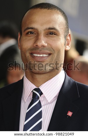 Leon Lloyd arriving for the The Prince\'s Trust Celebrate Success Awards 2012 at the Odeon Leicester Square, London. 14/03/2012 Picture by: Steve Vas / Featureflash