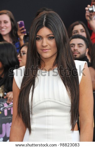Kylie Jenner at the world premiere of 