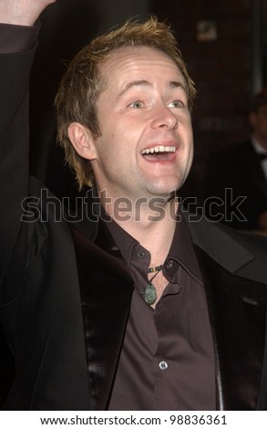 BILLY BOYD at the USA premiere of his new movie The Lord of the Rings: The Return of the King, in Los Angeles. December 3, 2003  Paul Smith / Featureflash