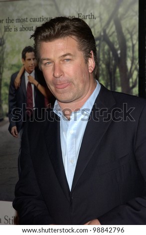Actor ALEC BALDWIN at the world premiere, in Hollywood, of his new movie Along Came Polly. January 12, 2004