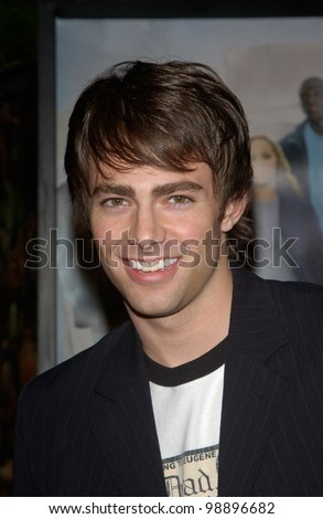 Actor JONATHAN BENNETT at the world premiere, in Hollywood, of The Perfect Score. January 27, 2004