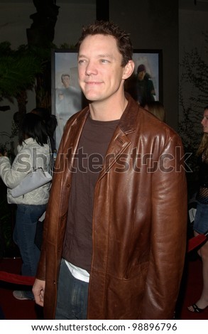 Actor MATTHEW LILLARD at the world premiere, in Hollywood, of his new movie The Perfect Score. January 27, 2004
